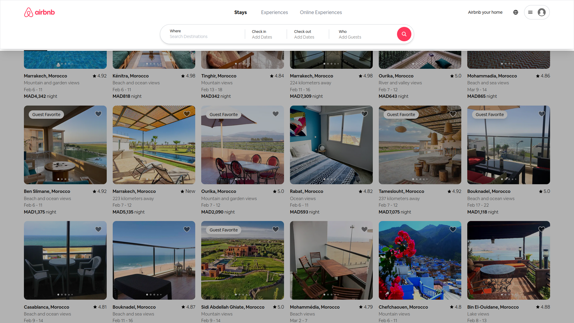 Similar Website Behavior